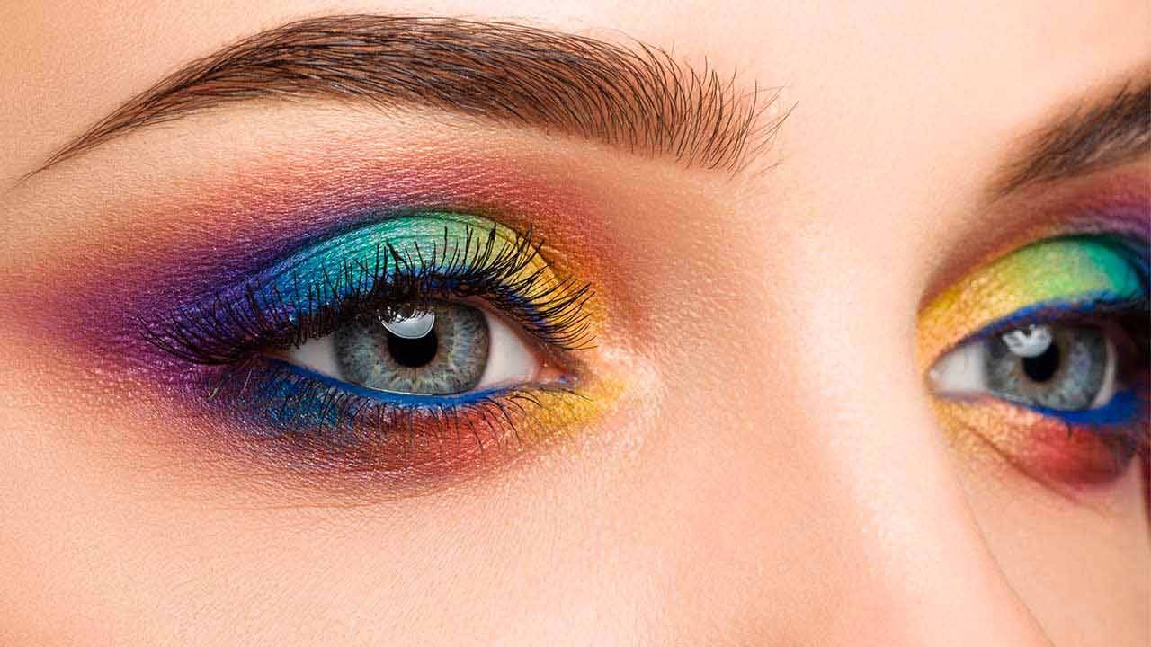 Colorful Eyeshadow Makeup Look